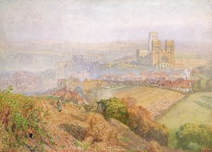 Durham, Misty Colliery Smoken kanssa tekijältä Alfred William Hunt