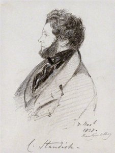 Lordi Charles Strickland Standishin (1790-1863) muotokuva by Alfred Count D