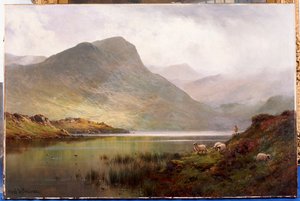 Loch Ness tekijältä Alfred de Breanski