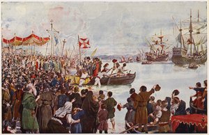 Vasco da Gama lähtee Intiaan