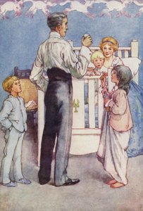 Herra Darling vain teeskenteli (väri litho) tekijältä Alice Bolingbroke (after) Woodward