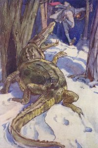"Krokotiili! Krokotiili!" (väri litho)