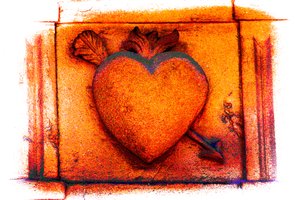 Georgian Heart, sarjasta Hearts, 2018 (valokuva) tekijältä Alice Gur Arie