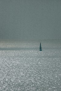 Näkymä Apolloniasta, 2016 (käsin maalattu valokuva)