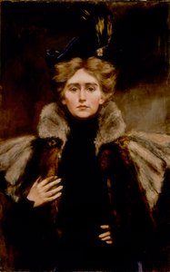 Natalie Fur Cape, 1897. tekijältä Alice Pike Barney