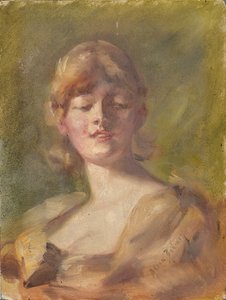 Pään tutkimus, n. 1926. tekijältä Alice Pike Barney