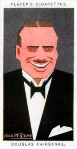 Douglas Fairbanks, yhdysvaltalainen elokuvanäyttelijä, 1926. tekijältä Alick P. F. Ritchie