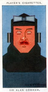 Sir Alan Cobham, brittiläinen pioneerilentäjä, 1926 tekijältä Alick P. F. Ritchie