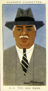 Aga Khan III finès tekijältä Alick Penrose Forbes Ritchie