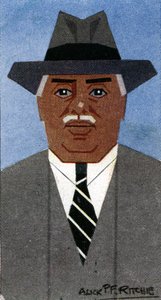HH. Aga Khan III tekijältä Alick Penrose Forbes Ritchie