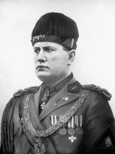 Benito Mussolini (m/w kuva)