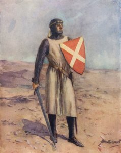 Pyhän Johanneksen ritari (väri litho)
