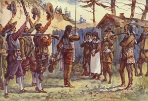 "Like on ollut hyvissä käsissä" (väri litho) tekijältä Allan (after) Stewart