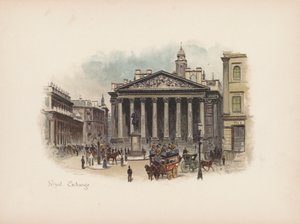 Tuttu Lontoo: Royal Exchange (värilitra)