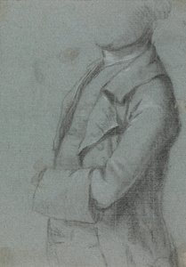 Pukututkimus miehen muotokuvaan tekijältä Allan Ramsay