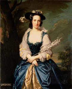 Lady Mary Stewartin muotokuva, lordi Fortrosen Kenneth Mackenzien vaimo, 1749