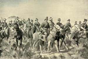 "Australian bushmenit maaliskuussa", 1901.