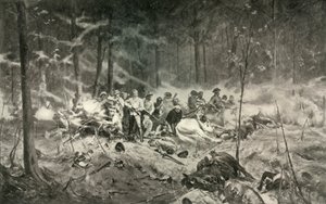 Rohkeiden miesten muistoon. Majuri Wilsonin viimeinen asema Shanghai-joella, 1893, 1900.