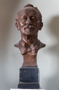 C R Ashbeen veistos, n. 1929 tekijältä Allan Wyon