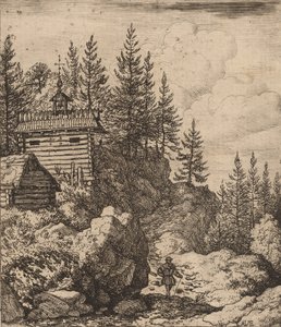 Kappeli, luultavasti n. 16451656. tekijältä Allart van Everdingen