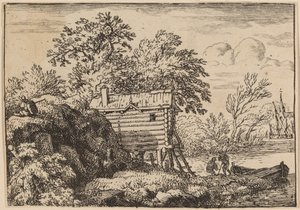 Kalastajan kota tekijältä Allart van Everdingen