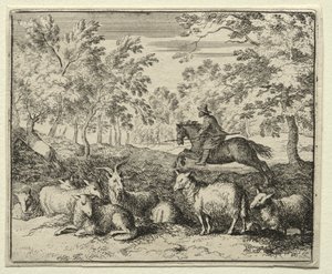 Reynard the Fox: The Chase of the Stag. tekijältä Allart van Everdingen