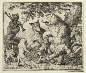 Reynard the Fox: Susi ja karhu juhlivat vapauttaan tekijältä Allart van Everdingen