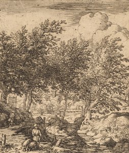 Sianpaimen, luultavasti n. 16451656. tekijältä Allart van Everdingen