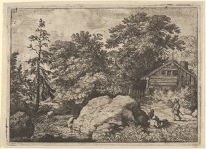 Kukkula, 1600-luku. tekijältä Allart van Everdingen