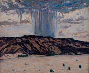Pilvenpurkaus Black Mesassa, New Mexicossa, 1925.