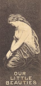 Näyttelijät-sarjasta N57, joka mainostaa Pienet kaunottaremme savukkeita Allenille ja Gintelle..., 1890. tekijältä Allen and Ginter