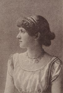 Kitty Welch, näyttelijäsarjasta N67, joka mainostaa Virginia Brights -savukkeita..., noin. 1888. tekijältä Allen and Ginter