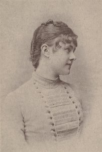 Lili Rupp, näyttelijäsarjasta N67, joka mainostaa Virginia Brights -savukkeita..., noin. 1888. tekijältä Allen and Ginter