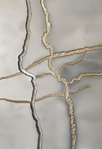 Kullatut halkeamat -tekstuuri