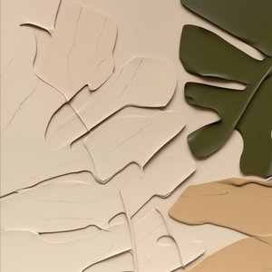 Neutraalit Monstera-kuviot