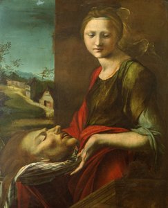 Salome Johannes Kastajan pään kanssa, n. 1512-16