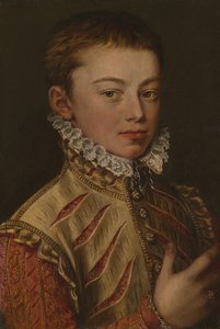 Itävallan Don Juanin muotokuva, 155960. tekijältä Alonso Sánchez Coello