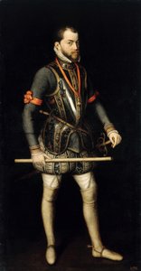 Muotokuva Philip II:sta 1527-1598, Espanjan ja Portugalin kuningas