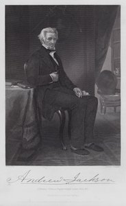 Andrew Jackson (kaiverrus) tekijältä Alonzo (after) Chappel