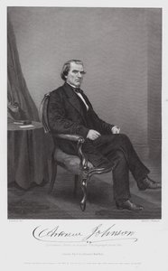 Andrew Johnson (kaiverrus) tekijältä Alonzo (after) Chappel