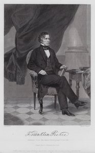 Franklin Pierce (kaiverrus) tekijältä Alonzo (after) Chappel