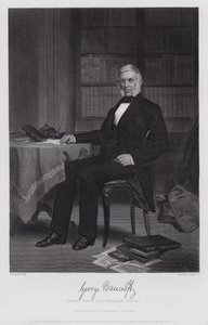 George Bancroft (kaiverrus) tekijältä Alonzo (after) Chappel