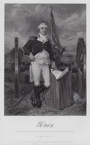 Henry Knox (kaiverrus) tekijältä Alonzo (after) Chappel