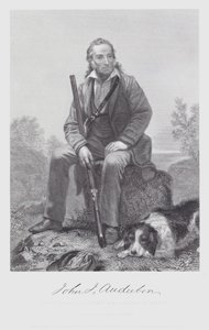 John James Audubon (kaiverrus) tekijältä Alonzo (after) Chappel