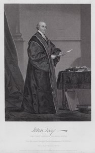John Jay (kaiverrus) tekijältä Alonzo (after) Chappel