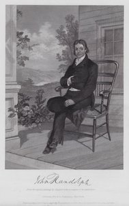 John Randolph (kaiverrus) tekijältä Alonzo (after) Chappel