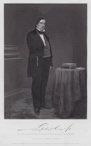 Lewis Cass (kaiverrus) tekijältä Alonzo (after) Chappel