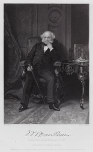 Martin Van Buren (kaiverrus) tekijältä Alonzo (after) Chappel