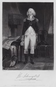 Philip Schuyler (kaiverrus) tekijältä Alonzo (after) Chappel