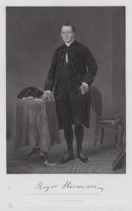 Roger Sherman (kaiverrus) tekijältä Alonzo (after) Chappel